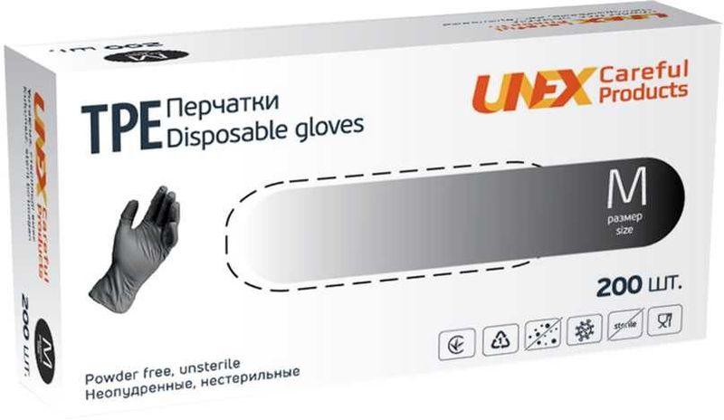 Перчатки TPE UNEX