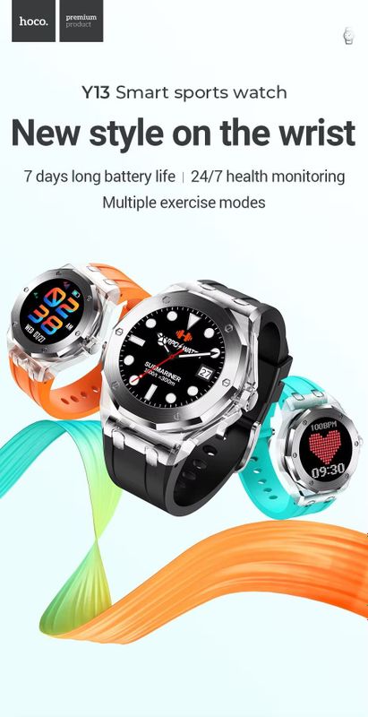 Умные Смарт-Часы Hoco Y13 Smart Watch