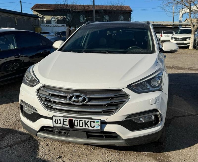 Santa FE 2017 год, пробег 78 000 км