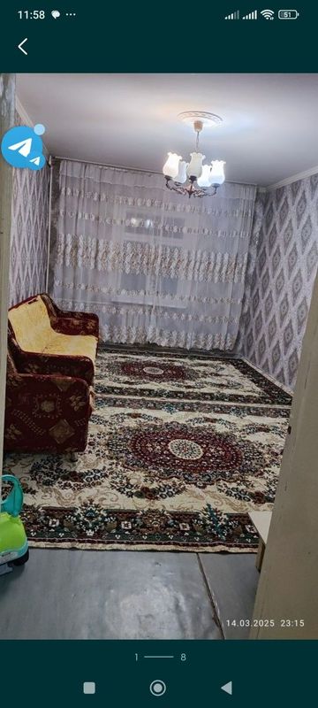 Сдаётся на аренду квартира в сергили 8 Сдаётся на аренду квартира в сергили 8