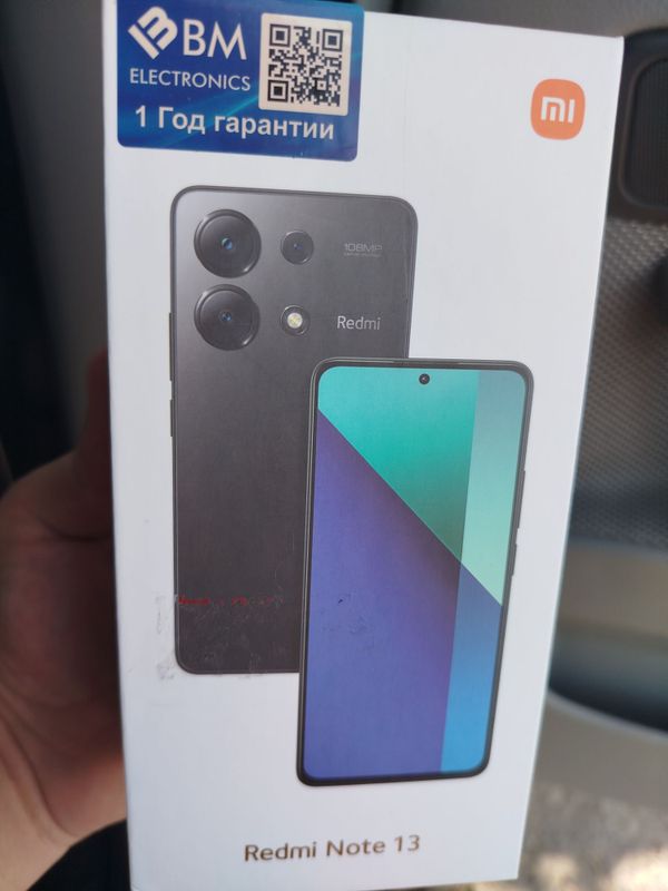 Redmi note 13 с год гарантии