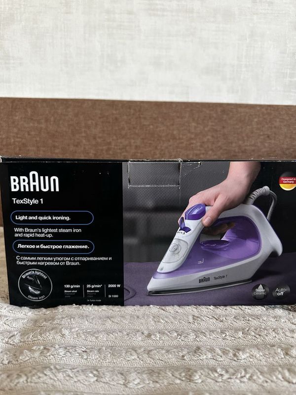 Утюг braun новый Утюг braun новый