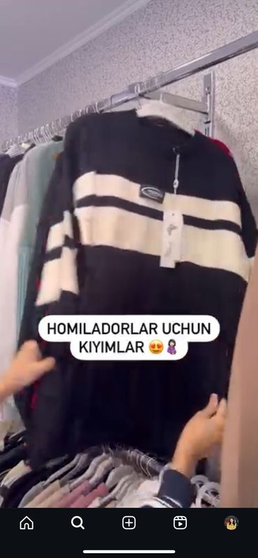 Homiladorlar uchun tonika, rangi qora-oq Homiladorlar uchun tonika, rangi qora-oq