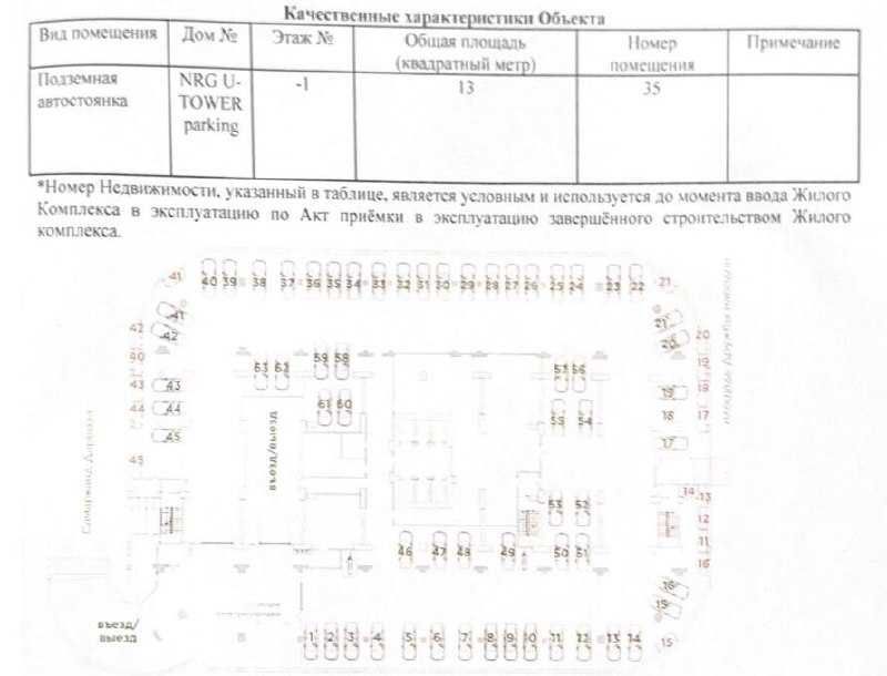 срочно продам паркинг в ЖК "U-TOWER" NRG