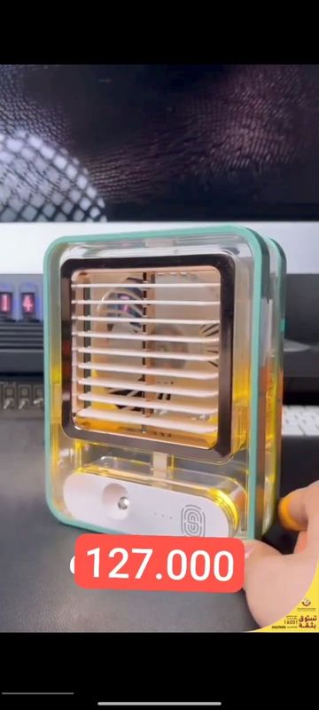 Portativni Ventilator Portativmini ventilyator namlagich, simsiz, is