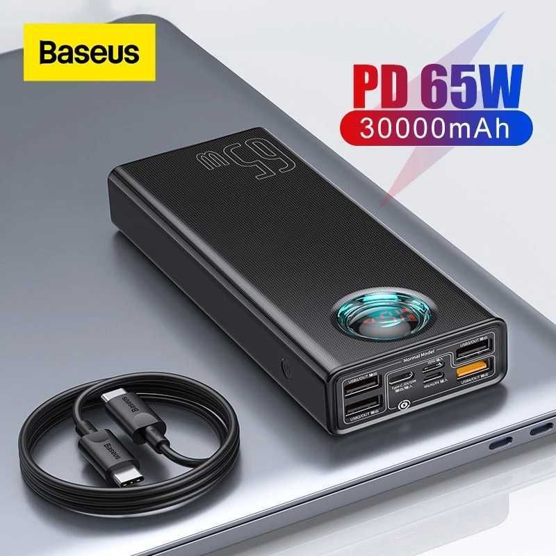 Power Bank Baseus 65w 30000mah шесть месяцев гарантии Ташкент