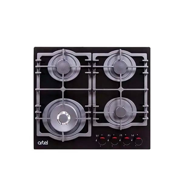 Газовая варочная панель ART-6050G — Встраиваемая, чёрная Газовая варочная панель ART-6050G — Встраиваемая, чёрная