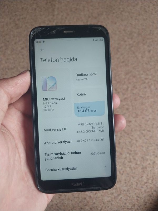 Redmi 7a sotiladi Redmi 7a sotiladi
