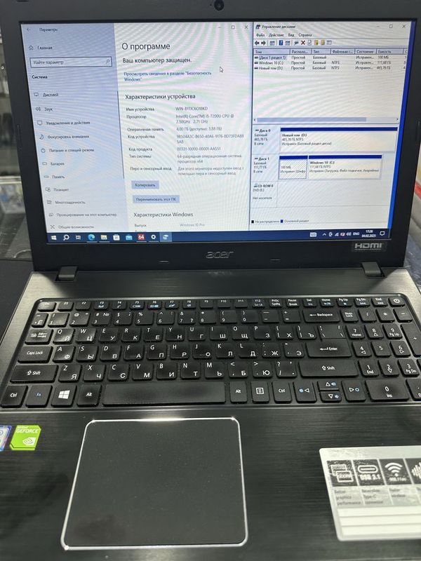 Ноутбук Acer ASPIRE E5-576G