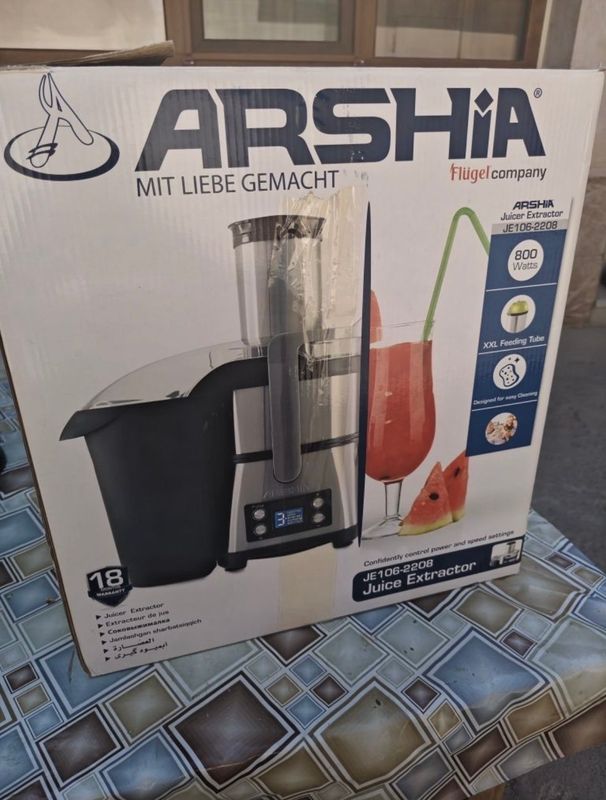 Продается! Соковыжималка Arshia