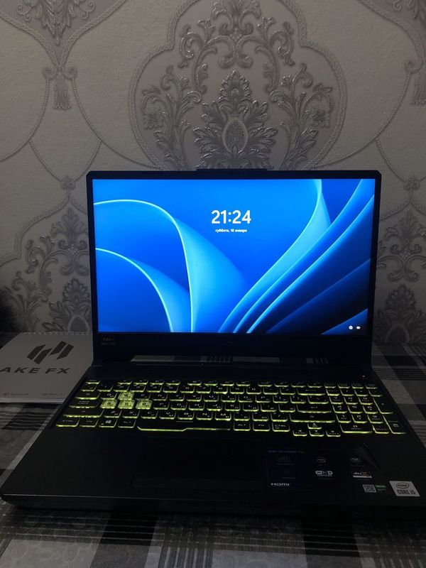 Noutbook ASUS TUF GAMING F15 igravoy pratsessor sotiladi