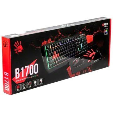Клавиатура и Мышка A4Tech Bloody B1700 Клавиатура и Мышка A4Tech Bloody B1700