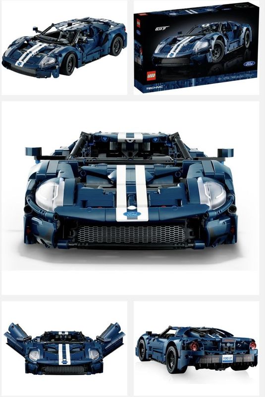 42154 LEGO Technic 2022 Ford GT (оригинал)