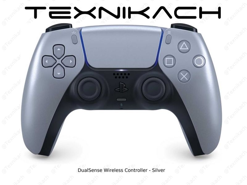 Новый • DualSense Wireless Controller - Silver • Доставка