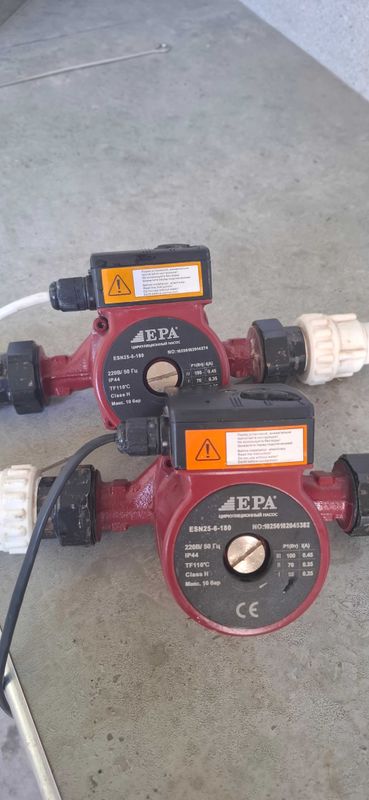 циркуляционный насос EPA 100вт, 25-6-1 2шт.