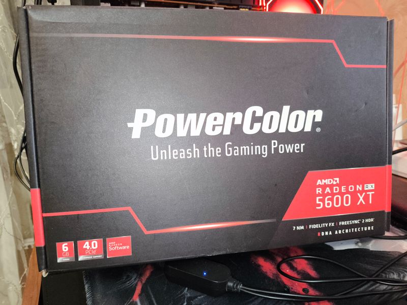 Видео карта Rx 5600 xt