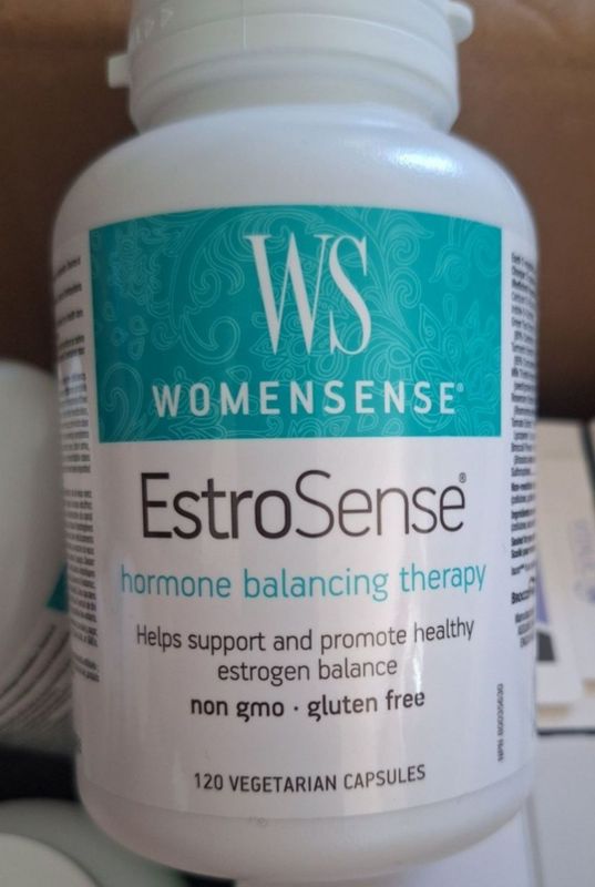 Natural Factors, WomenSense, EstroSense, гормональный баланс, 120 капс
