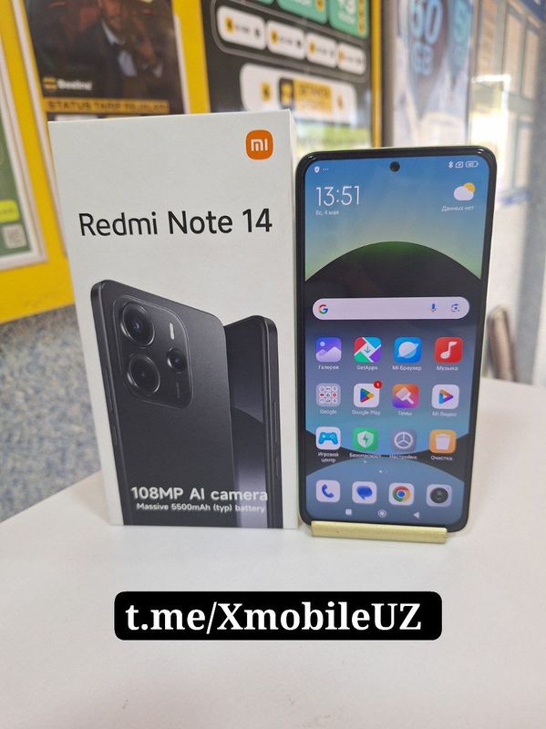 Redmi Note 14 6+2/128GB Redmi Note 14 6+2/128GB