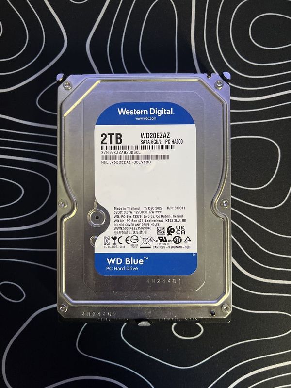 HDD 2TB wb blue