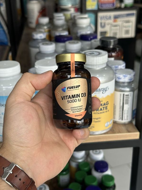 Fuelup Vitamin D3 5,000 IU 120 капсул