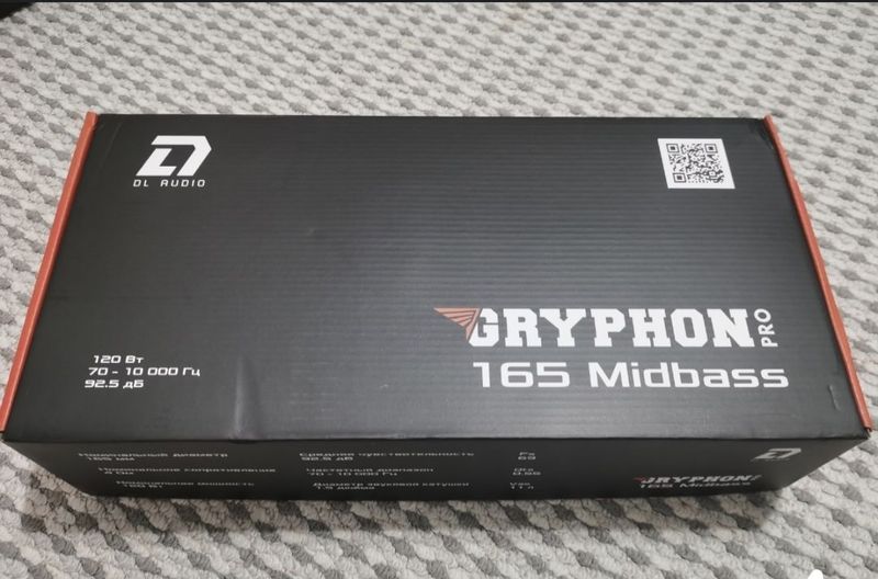 Калонки Gryphon pro 165 midbass Калонки Gryphon pro 165 midbass