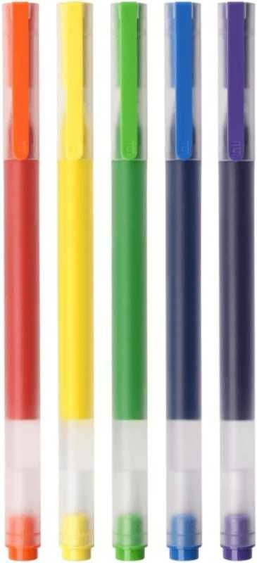 Комплект цветных гелевых ручек Xiaomi High-Capacity Gel Pen (5-Pack) Комплект цветных гелевых ручек Xiaomi High-Capacity Gel Pen (5-Pack)