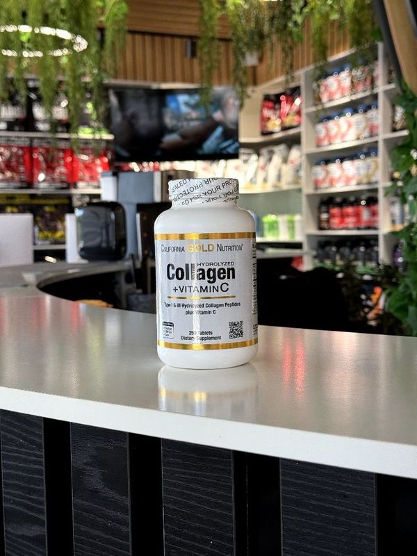 California Gold Nutrition Collagen + vitqmin c 250 tablets