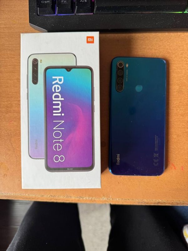 Redmi note 8 Neptune blue