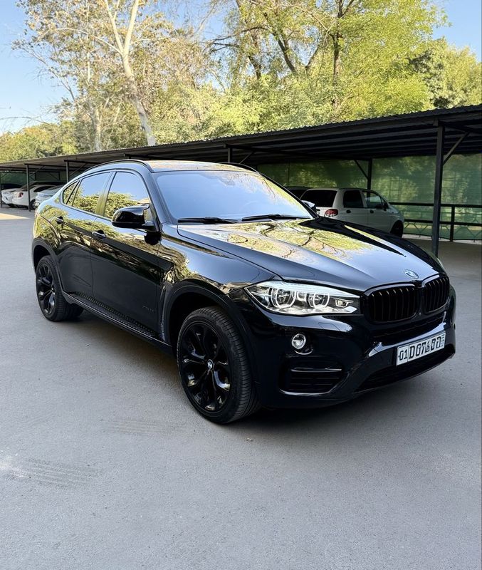 BMW X6 F16 2016 Black