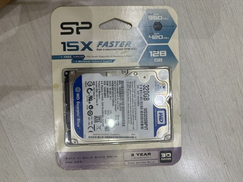WD Scorpio Blue 320GB WD Scorpio Blue 320GB