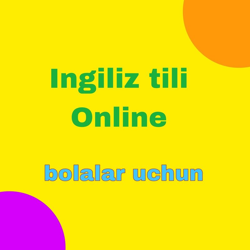 Online Ingiliz tili orgatamann