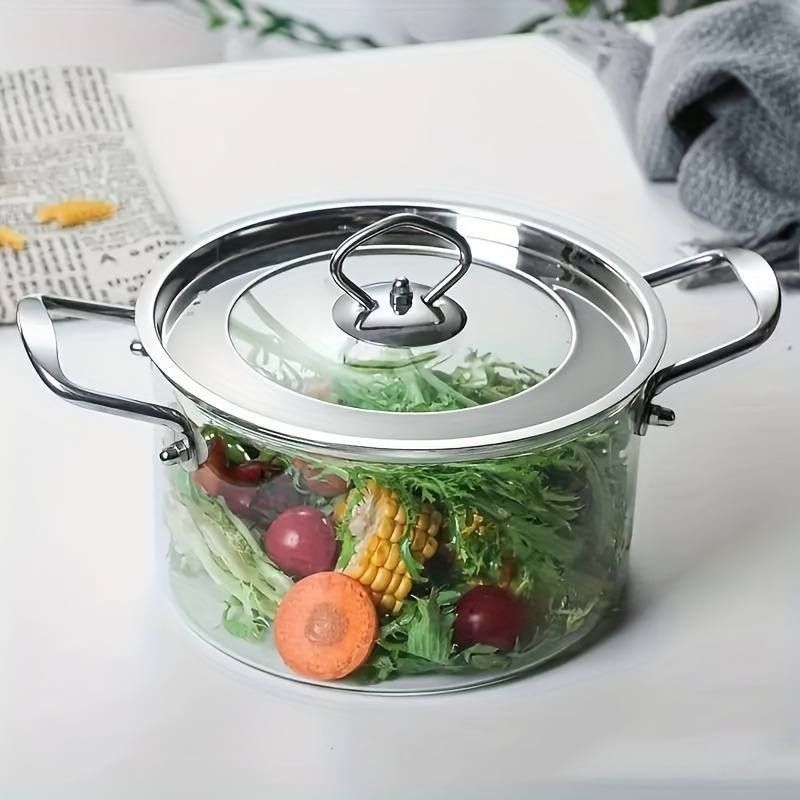 Кастрюля из стекла, объёмом 2500 мл. Кастрюля из стекла, объёмом 2500 мл.