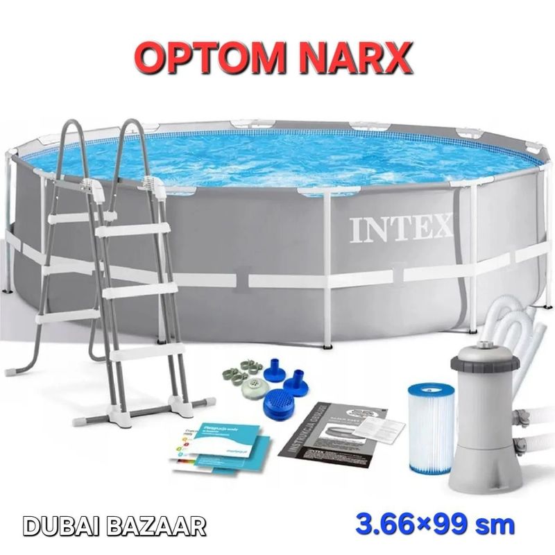 INTEX basseyn 366×99 sm OPTOM INTEX basseyn 366×99 sm OPTOM
