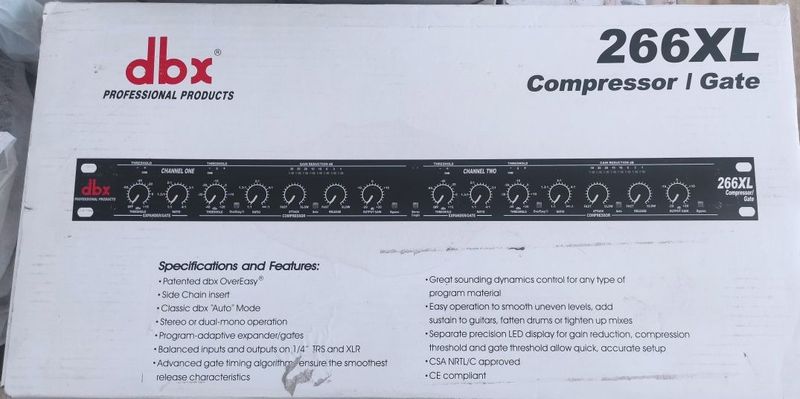 Компрессор DBX 266 xl