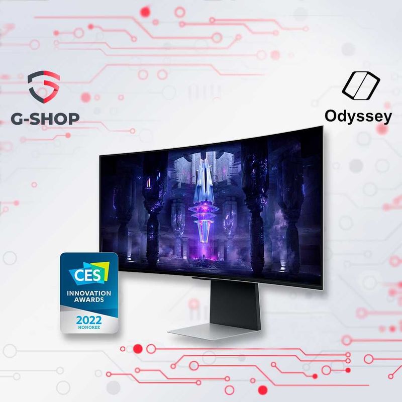 UWQHD Игровой монитор 34" Samsung Odyssey OLED G85SB 175Hz OLED 0.1ms