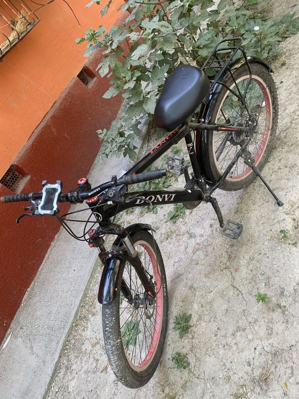 Bonvi velosiped qora