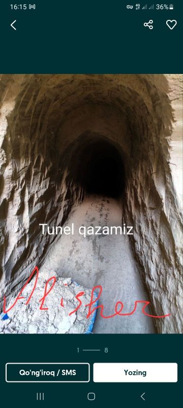 Ura Tunel qazish va boshqa qazish ishlari