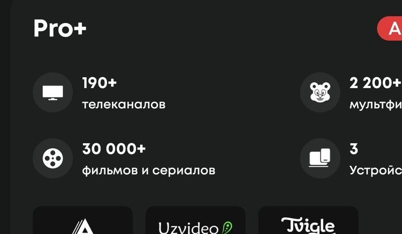Подписка ITV PRO+ за 31000 Подписка ITV PRO+ за 31000