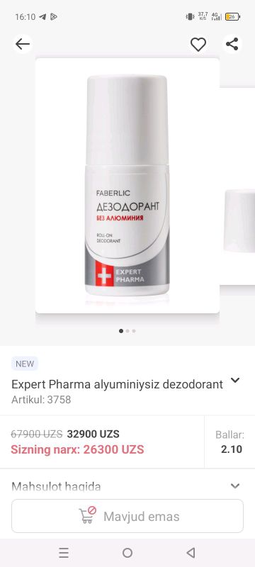 Dezodorant Dezodorant