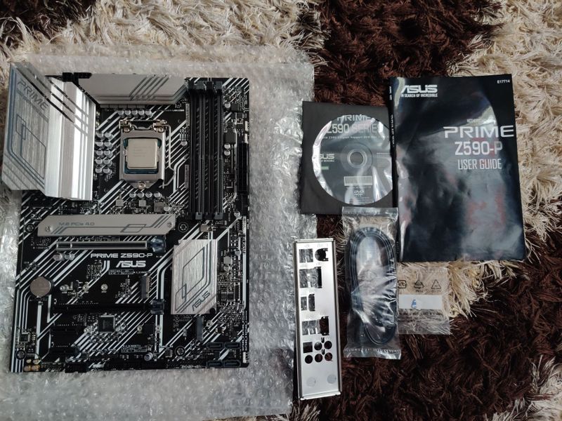 Core i9 10850k Lga1200 + Asus Prime Z590-P