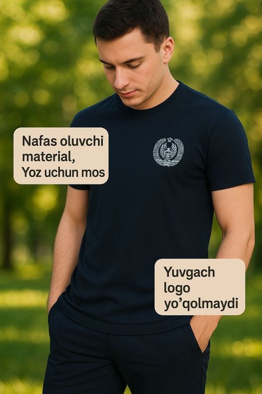 Kotta Okalarimiz uchun maxsus Patriot stilldagi Futbolka