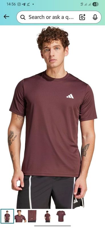 adidas Men's Train Essentials T-Shirt футболка adidas Men's Train Essentials T-Shirt футболка