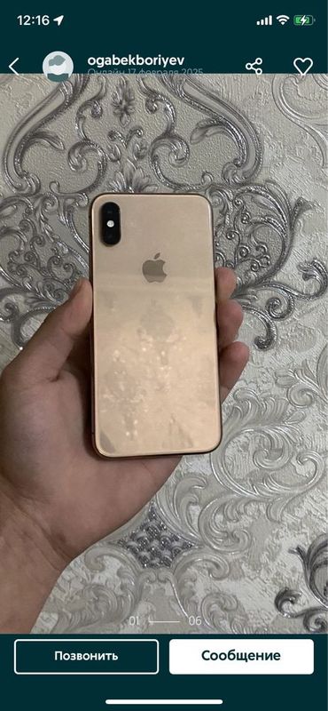 Iphone xs gold 256 gb