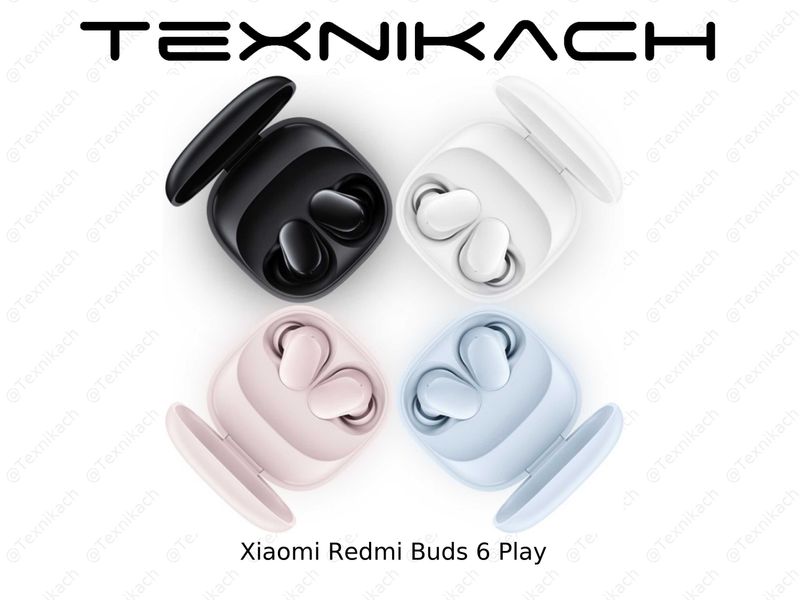 Yangi •Xiaomi Redmi Buds 6 Play • Dastavka Yangi •Xiaomi Redmi Buds 6 Play • Dastavka