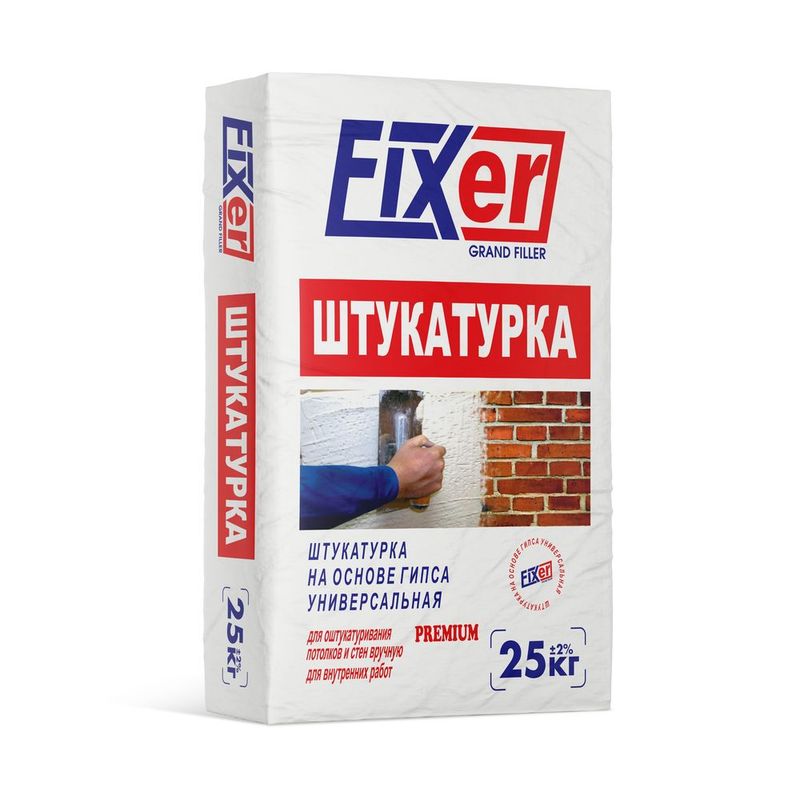 Штукатурка Fixer Premium + Бонус Штукатурка Fixer Premium + Бонус