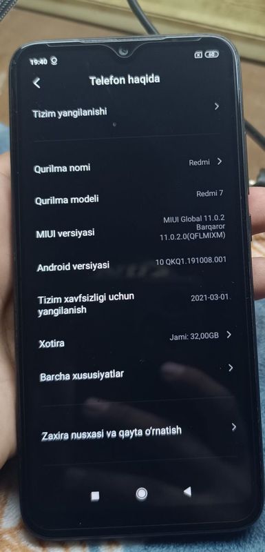 Redmi 7. 3/32