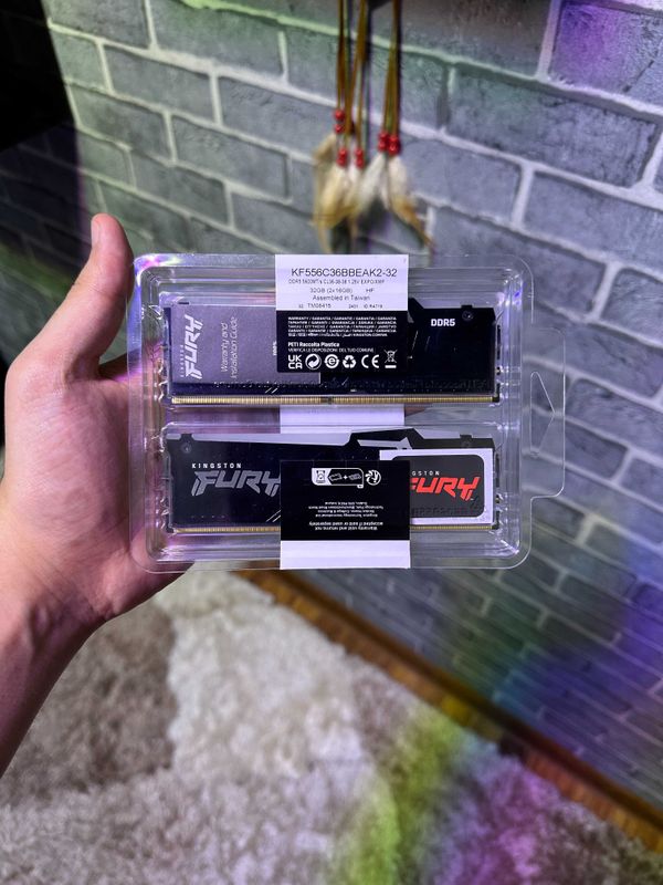 Kingston FURY Beast RGB DDR5 16GB 2x8 5600MHz CL36 Kingston FURY Beast RGB DDR5 16GB 2x8 5600MHz CL36