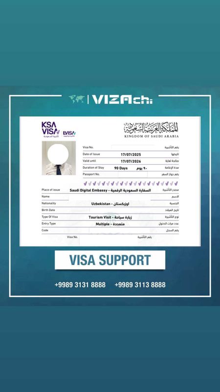 Saudiya Arabistoni turistik vizasi Saudiya Arabistoni turistik vizasi