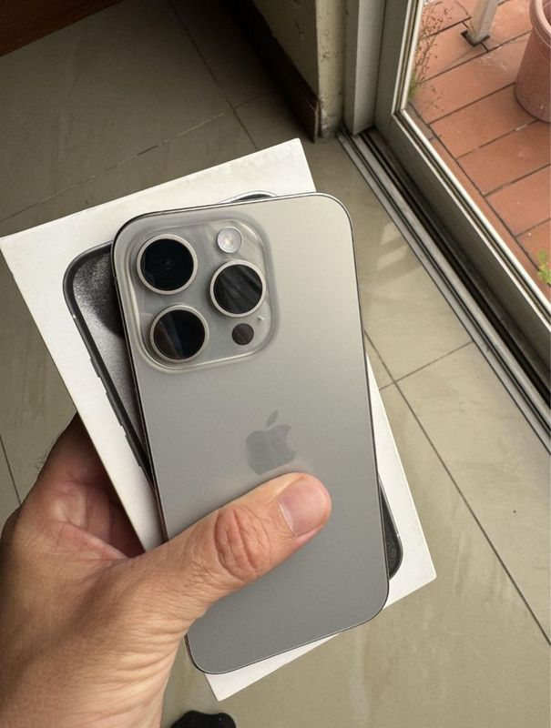 Iphone 15 Pro 128 Gb 89% Natural Titanium Full Holati Qurt Iphone 15 Pro 128 Gb 89% Natural Titanium Full Holati Qurt