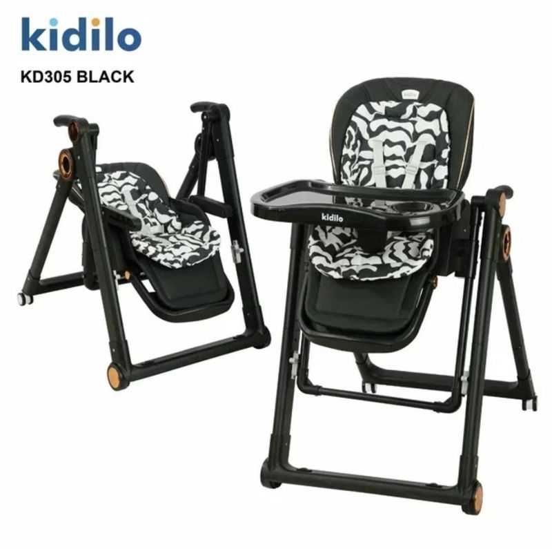 Стульчик + качели для кормления ребенка Kidilo Стульчик + качели для кормления ребенка Kidilo